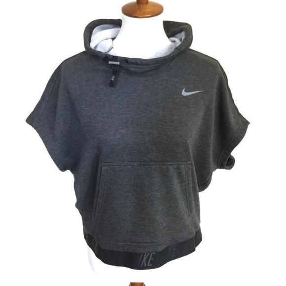 short sleeve training hoodie